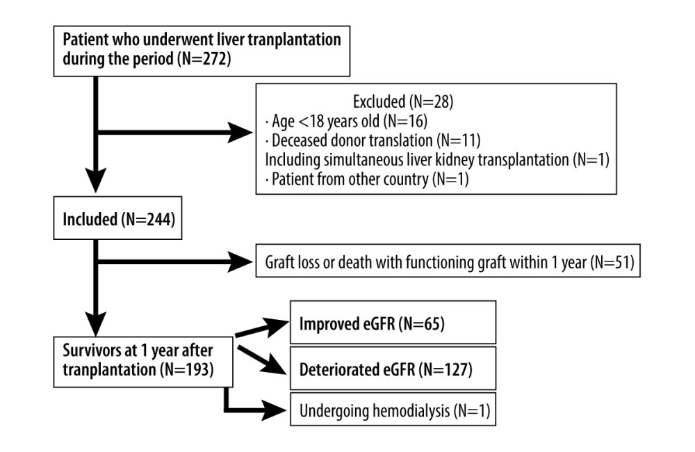 Patient flow chart