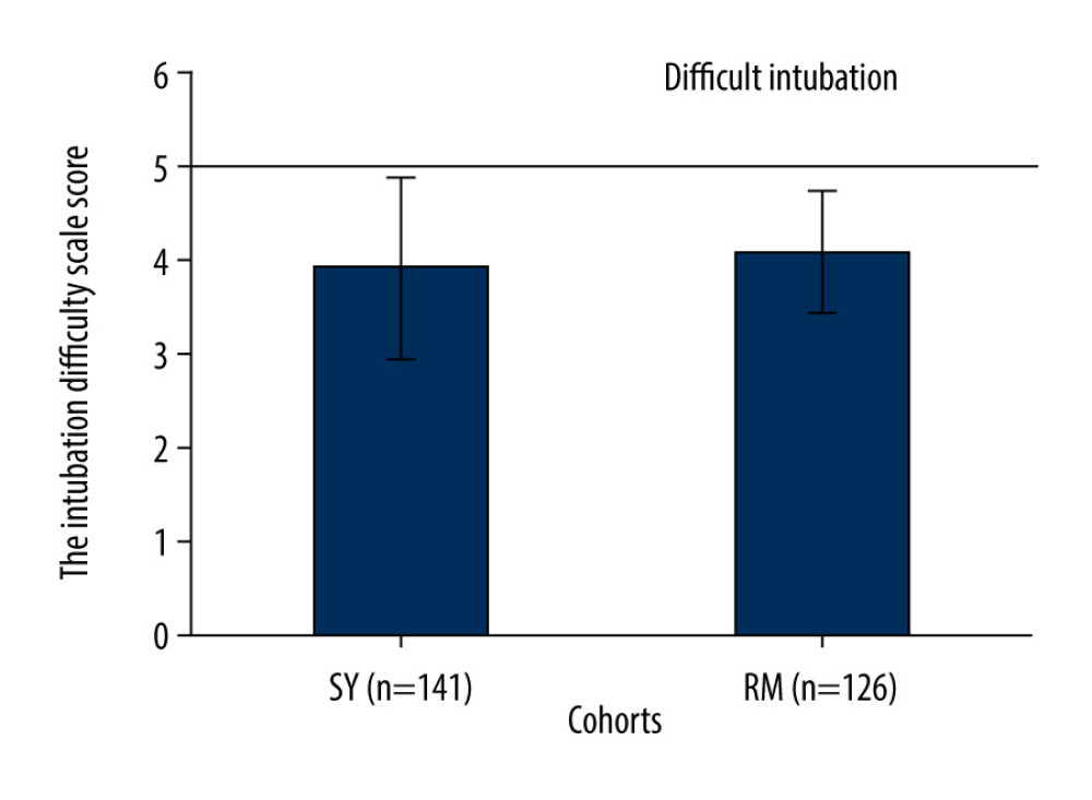 The Intubation Difficulty Scale analysis. Data are presented as mean±SD.