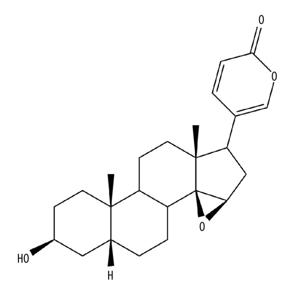 Chemical structure of resibufogenin.